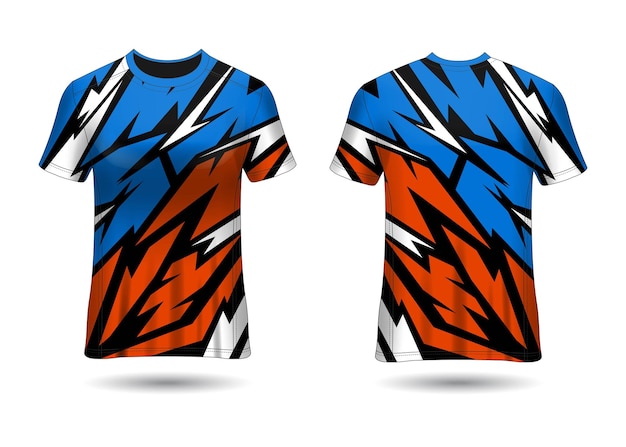 Sport-renntrikot-design-vorlage für team-uniformen vektor