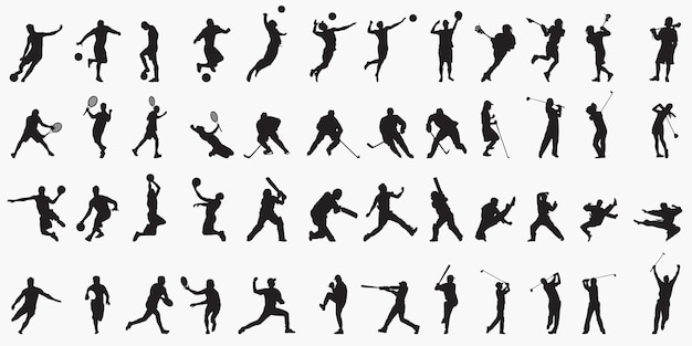 Sport Silhouetten