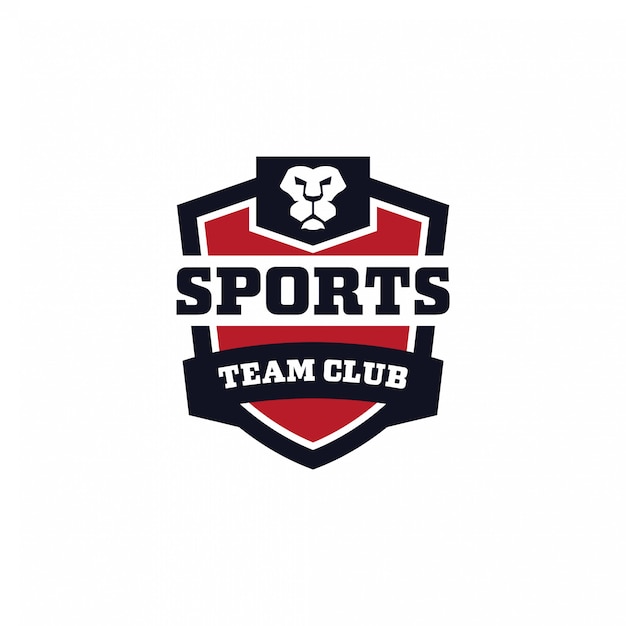 Vektor sport team club logo-konzept