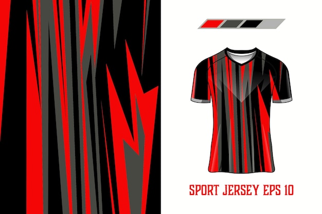 Sport-trikot-design-stoff-textilvorlage premium-vektor
