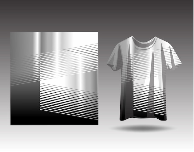 Vektor sport-trikot und t-shirt-vorlage sport-trikot-design-vektor-mockup. sportdesign für fußball