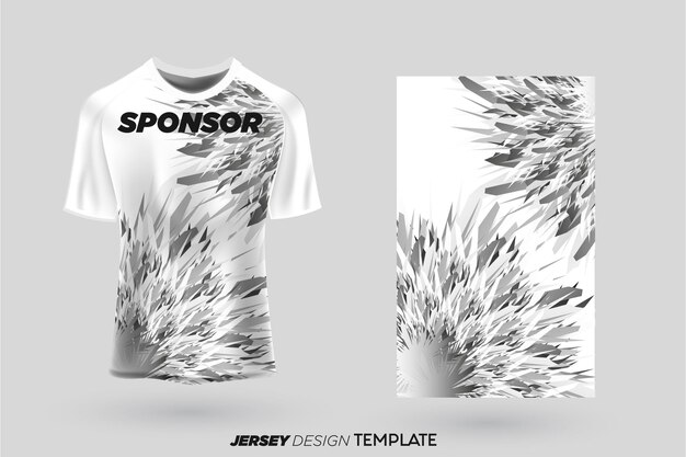 Sport-trikot-vorlage sport-t-shirt-design