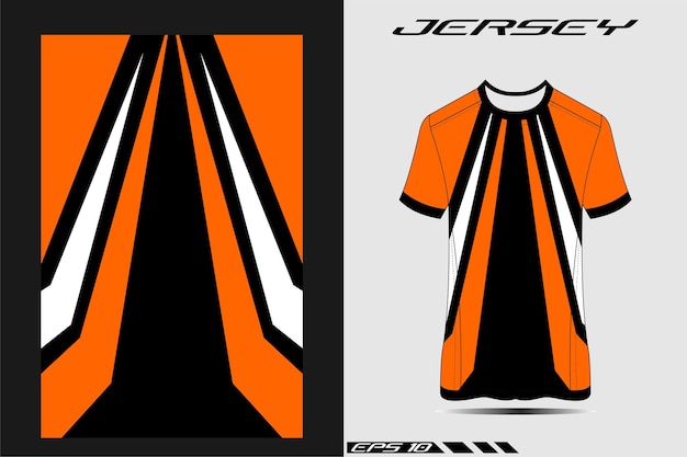 Sportdesign für rennsport, trikot, radfahren, fußball, gaming, motocross