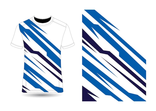 Vektor sportrennen-texturhintergrund mit t-shirt-sportdesign-vektor
