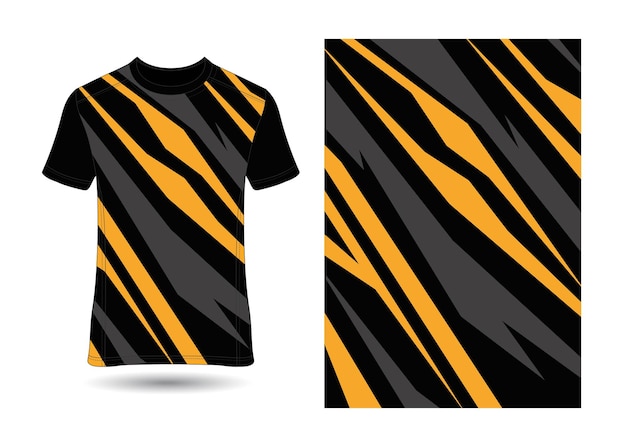 Vektor sportrennen-texturhintergrund mit t-shirt-sportdesignvektor