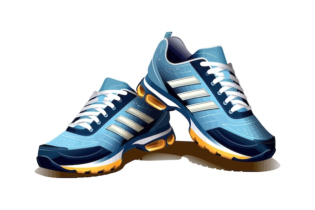 Vektor sportschuhe vektorillustrationsdesign