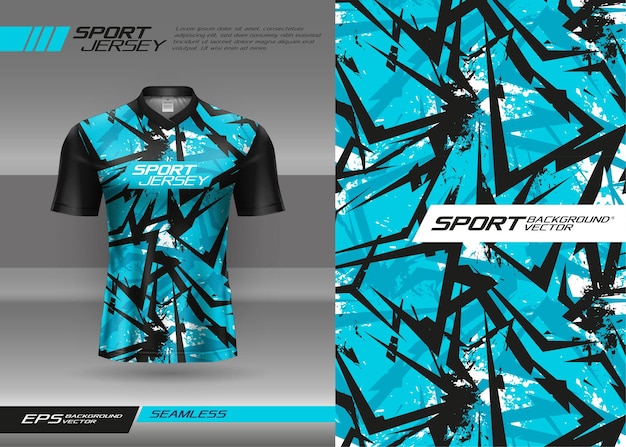 Sporttrikot abstraktes texturdesign für sublimation fußballrennen gaming motocross radfahren