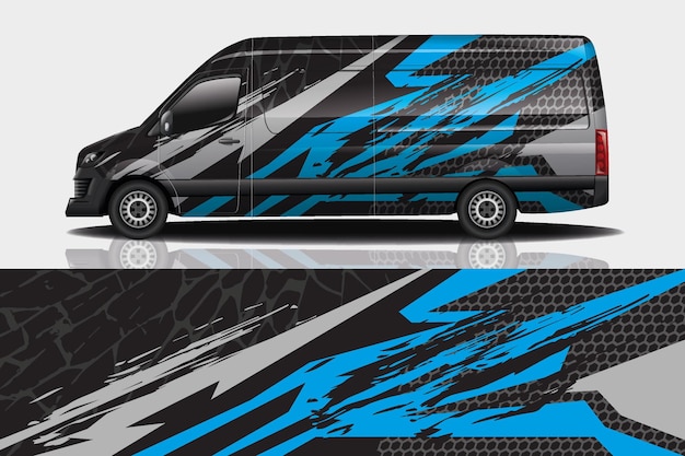 Vektor sportwagen-aufkleber-wrap-design-vektor