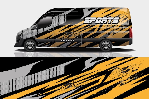 Vektor sportwagen-aufkleber-wrap-design-vektor