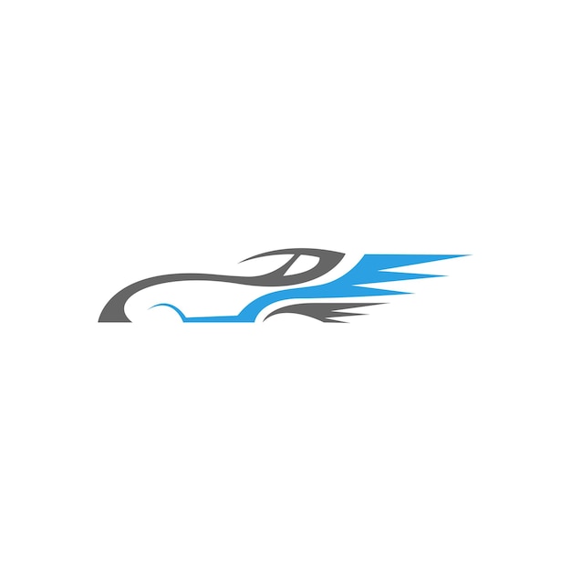 Sportwagen-Logo-Symbol-Vorlagenillustration