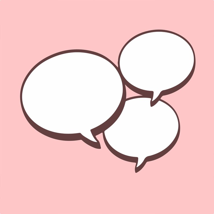 Sprechblase Chat Symbol Vektor Illustration