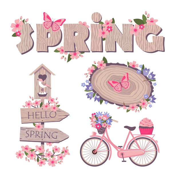 Spring bike zeigersatz