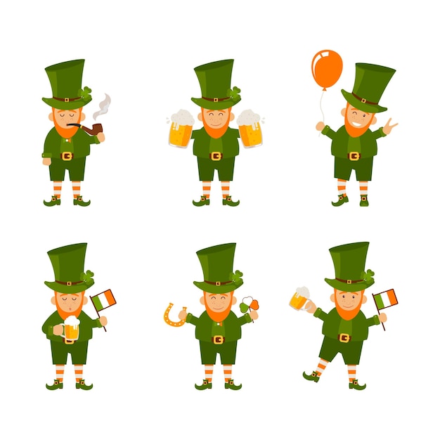 St. patrick's day eingestellt. kobold gesetzt