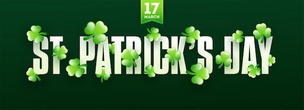 Vektor st. patrick's day hintergrund.