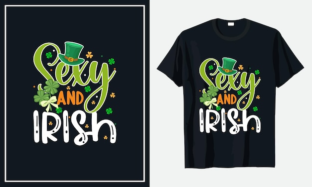 St. patrick's day t-shirt-designs premium-vektor