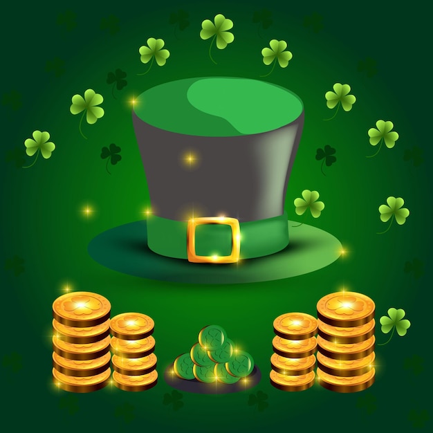 St. Patrick's-Tag-Feier-Vorlage-Design