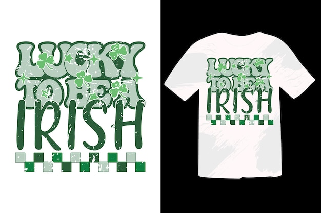 Vektor st. patricks day eps t-shirt design st. patricks day t-shirt design lustig st. patricks day inspiriert