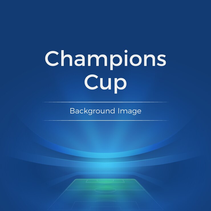 Stadion Hintergrund European Champions Cup Style