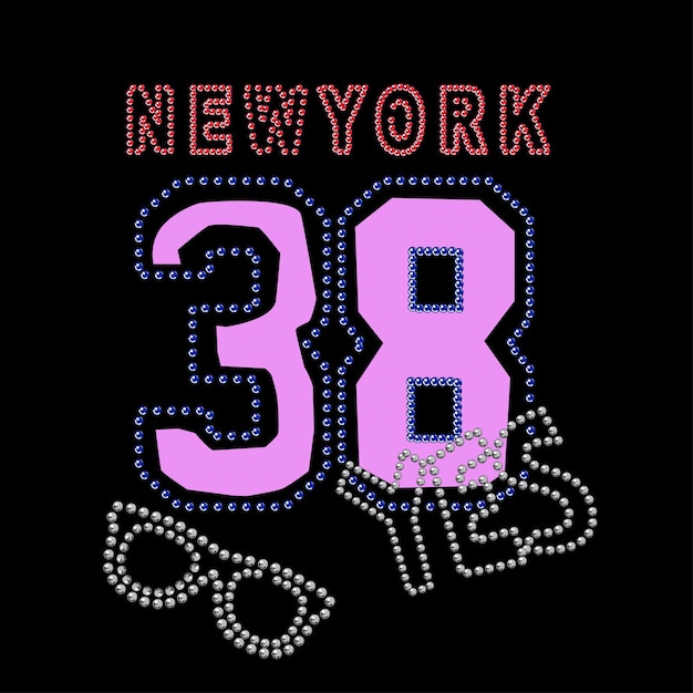 Städtische stadt new york city stilvolles t-shirt und abstraktes poster