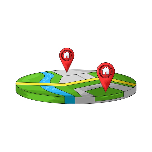 Standort-Pin