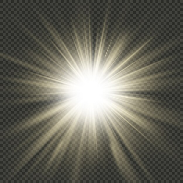 Star Burst Strahlen Effekt. Datei
