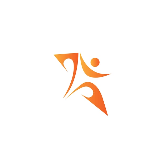 Star-Erfolg-Menschen-Logo und Symbole