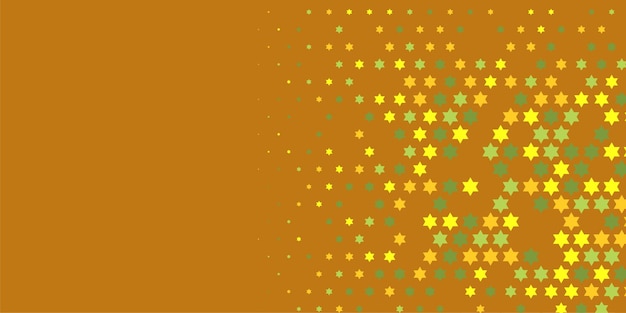 Stars breites Banner Zwei Farben Abstract Illustration Hintergrund wunderschöne Tapete von bunten multi-Größen Sterne