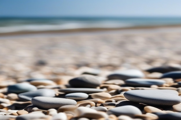 Steine am strand
