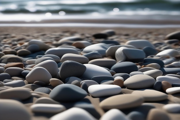 Vektor steine am strand