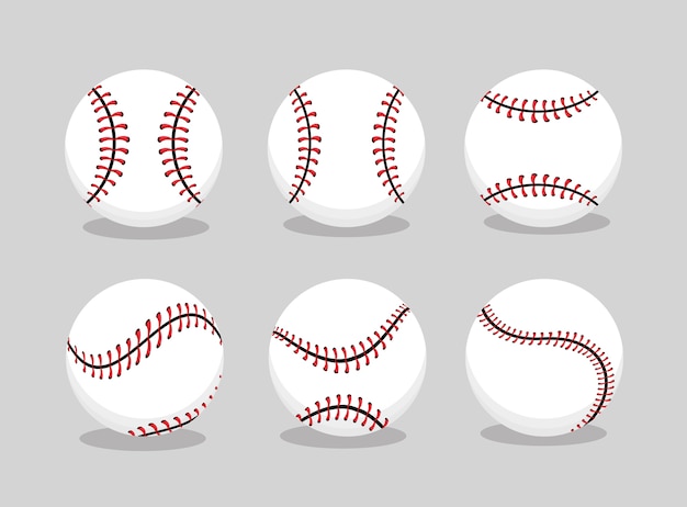 Stellen Sie Baseballballsport zum professionellen Team ein