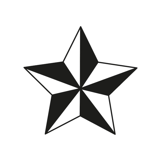 Vektor stern-symbol. award-hintergrund. vektor-illustration.