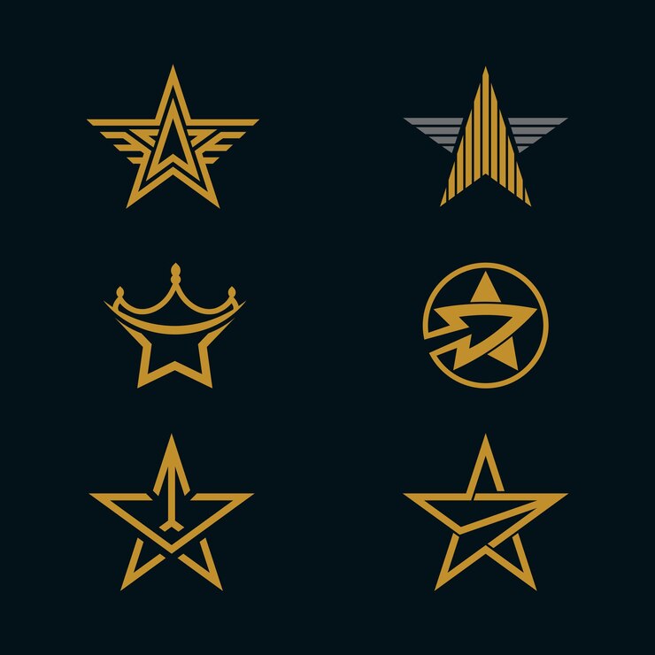 Vektor sternsymbol vorlage-vektor-illustration