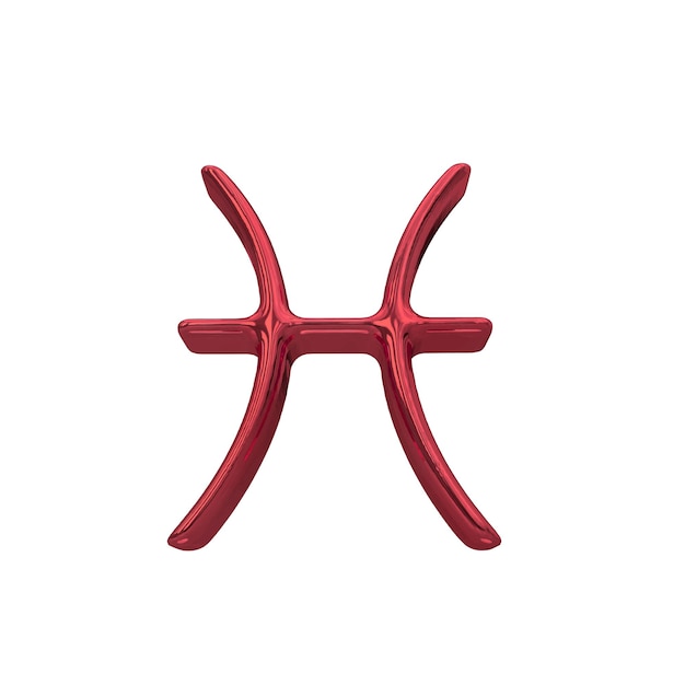 Sternzeichen Astrologisches Symbol 3d