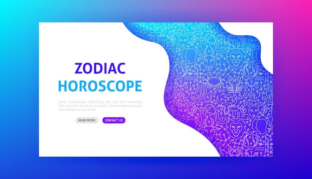 Sternzeichen-Horoskop-Landingpage