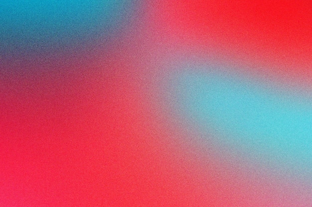 Stilvoller Hintergrund mit korniger Textur in rot-rosa und türkisfarbenen Farben