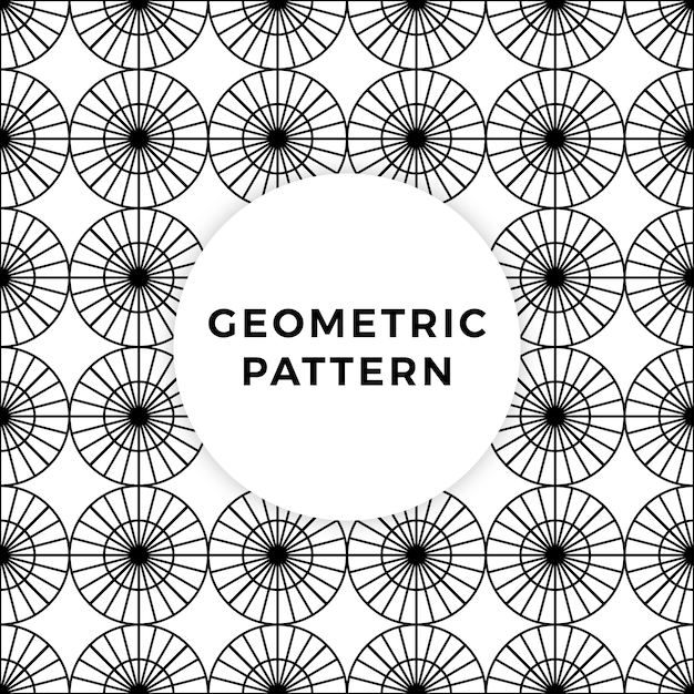 Stilvolles geometrisches Muster