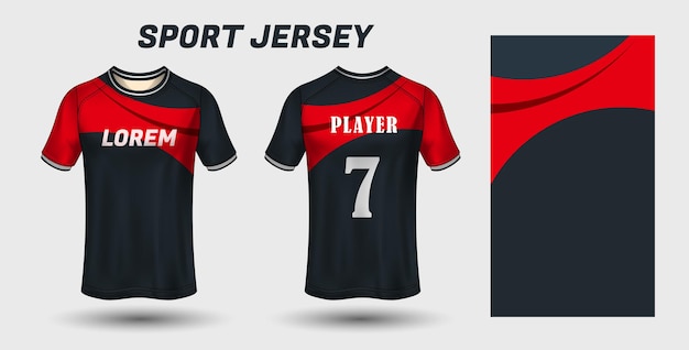 Stoff im sport-jersey-design