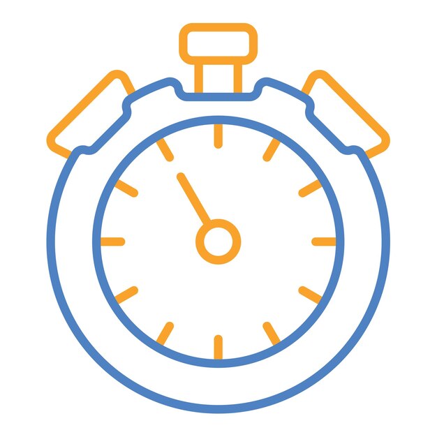 Stoppuhr-Symbol