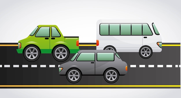 Straßen-Konzept-Design