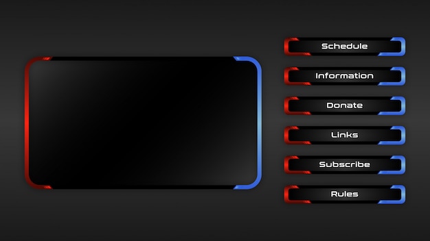 Vektor stream panels