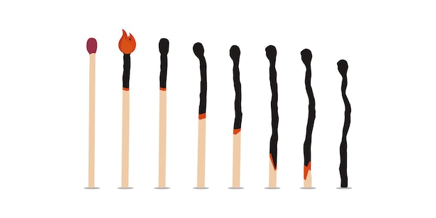 Streichholzfeuer