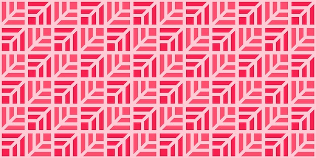 Streifiger abstrakter nahtloser Hintergrund mit Ponk-Rhomben und unendlich geometrischem Muster