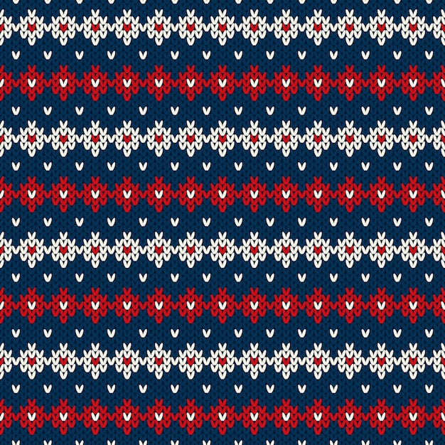 Strickpullover design. nahtloses muster