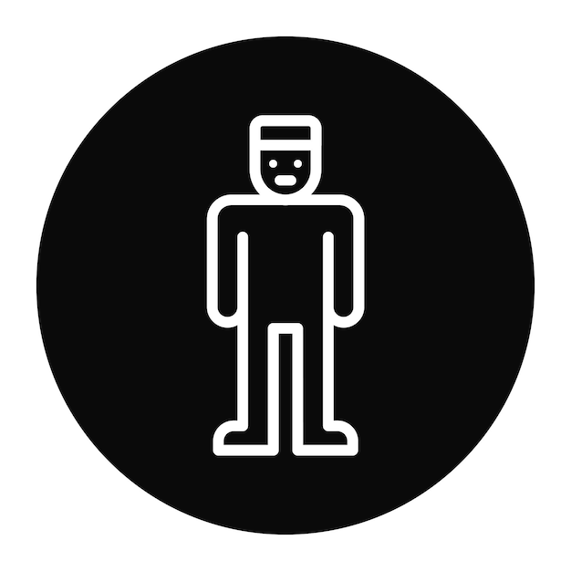 Stubborn-Icon-Vektorbild kann für Generation Gap verwendet werden