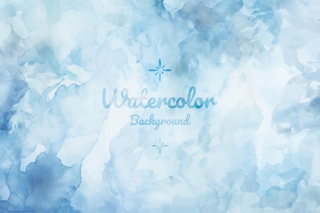 Subtil blauer Aquarell-Hintergrund an einer weißen Wand