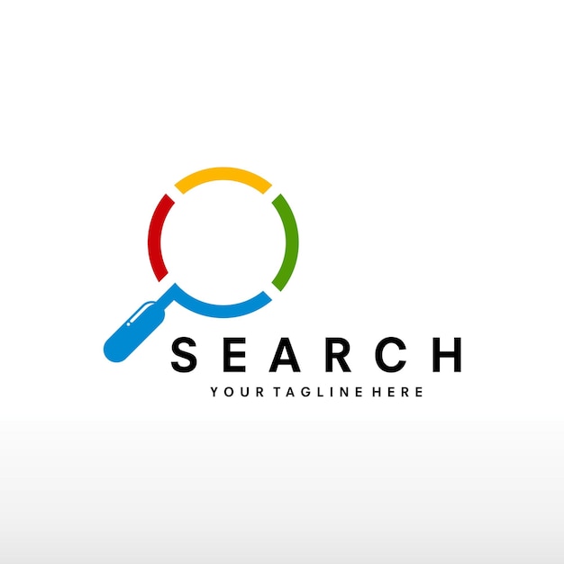 Suche nach der Vektorillustration der Logo-Design-Vorlage