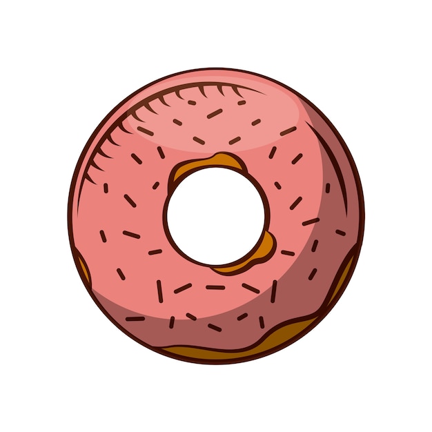 süße Donut-Symbol