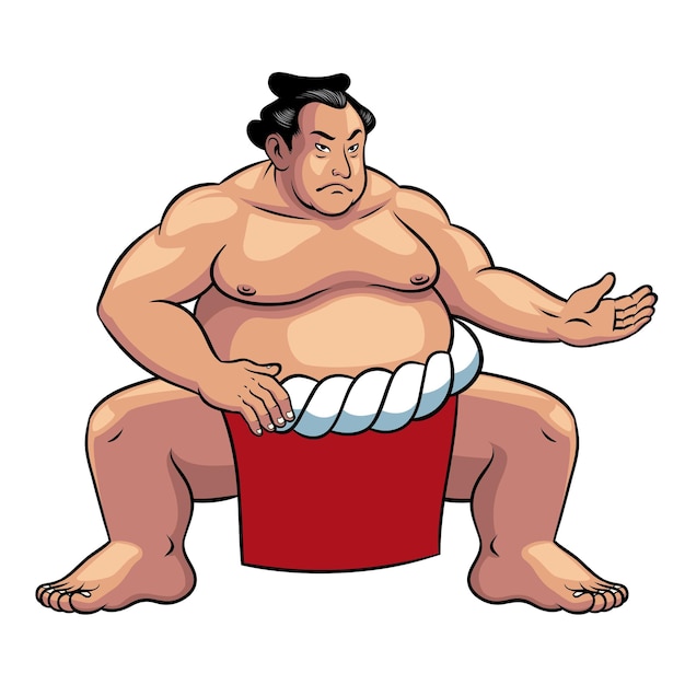 Sumo-Ringer von Japan