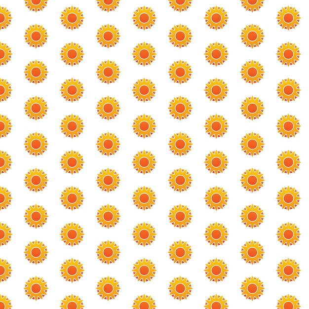 Sun pattern design und tapetenkunst free vector