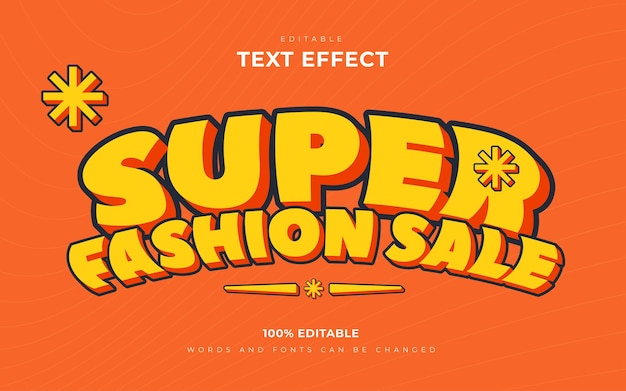 Super Fashion Sale Vintage Retro-Text